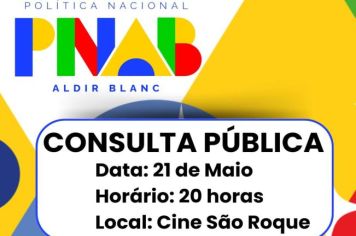 Consulta Publica Presencial PNAB