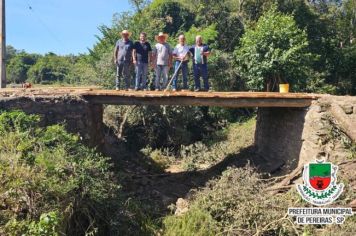 Reconstrução da Ponte no bairro Serrinha concluída com sucesso!