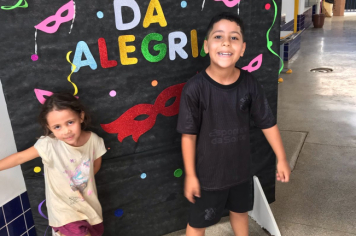 Foto - CARNAVAL nas Creches e Escolas Municipais!