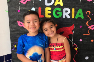 Foto - CARNAVAL nas Creches e Escolas Municipais!