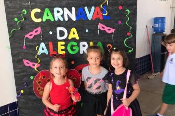 Foto - CARNAVAL nas Creches e Escolas Municipais!