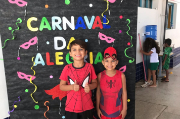 Foto - CARNAVAL nas Creches e Escolas Municipais!