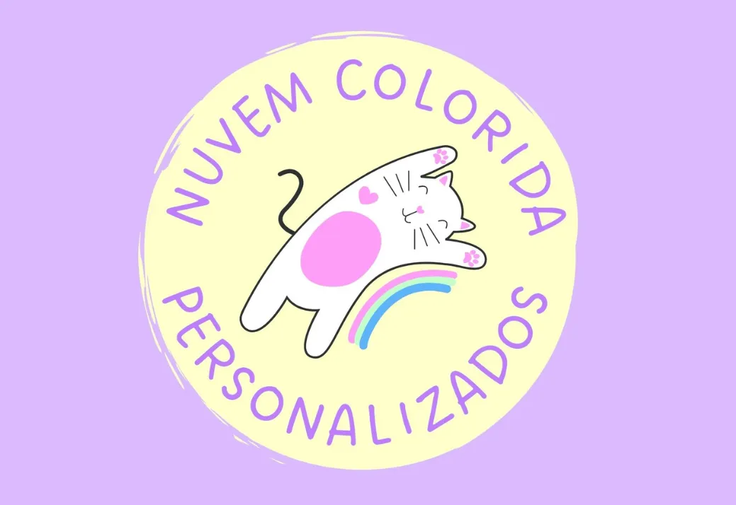 Nuvem Colorida Personalizados