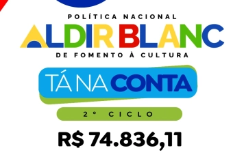 Pereiras recebe segundo repasse da Política Nacional Aldir Blanc de Fomento à Cultura