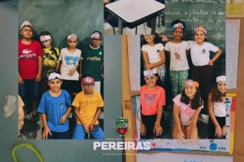 Escolas e creches municipais recebem ações educativas de combate à dengue em Pereiras