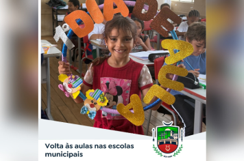 Volta às Aulas nas Escolas Municipais