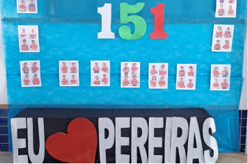 Atividades especiais pelo Aniversário de Pereiras