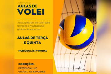 Aulas de Vôlei