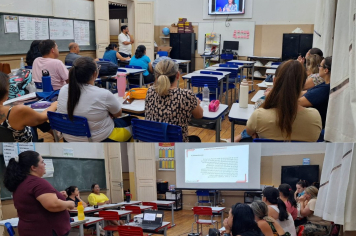 Profissionais da rede municipal participam de curso do SESI