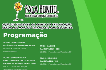 Campanha “Faça Bonito” em Pereiras!