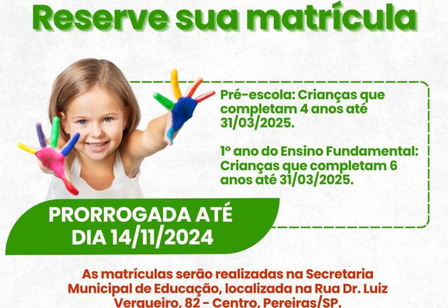 Matrículas Antecipadas