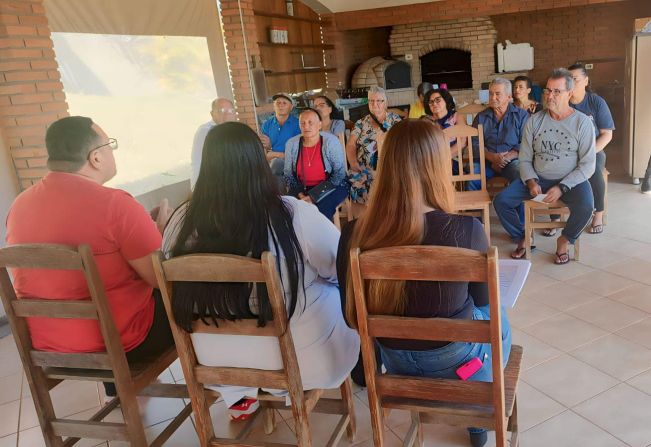 O Grupo de Hiperdia no bairro Bela Vista foi um sucesso.