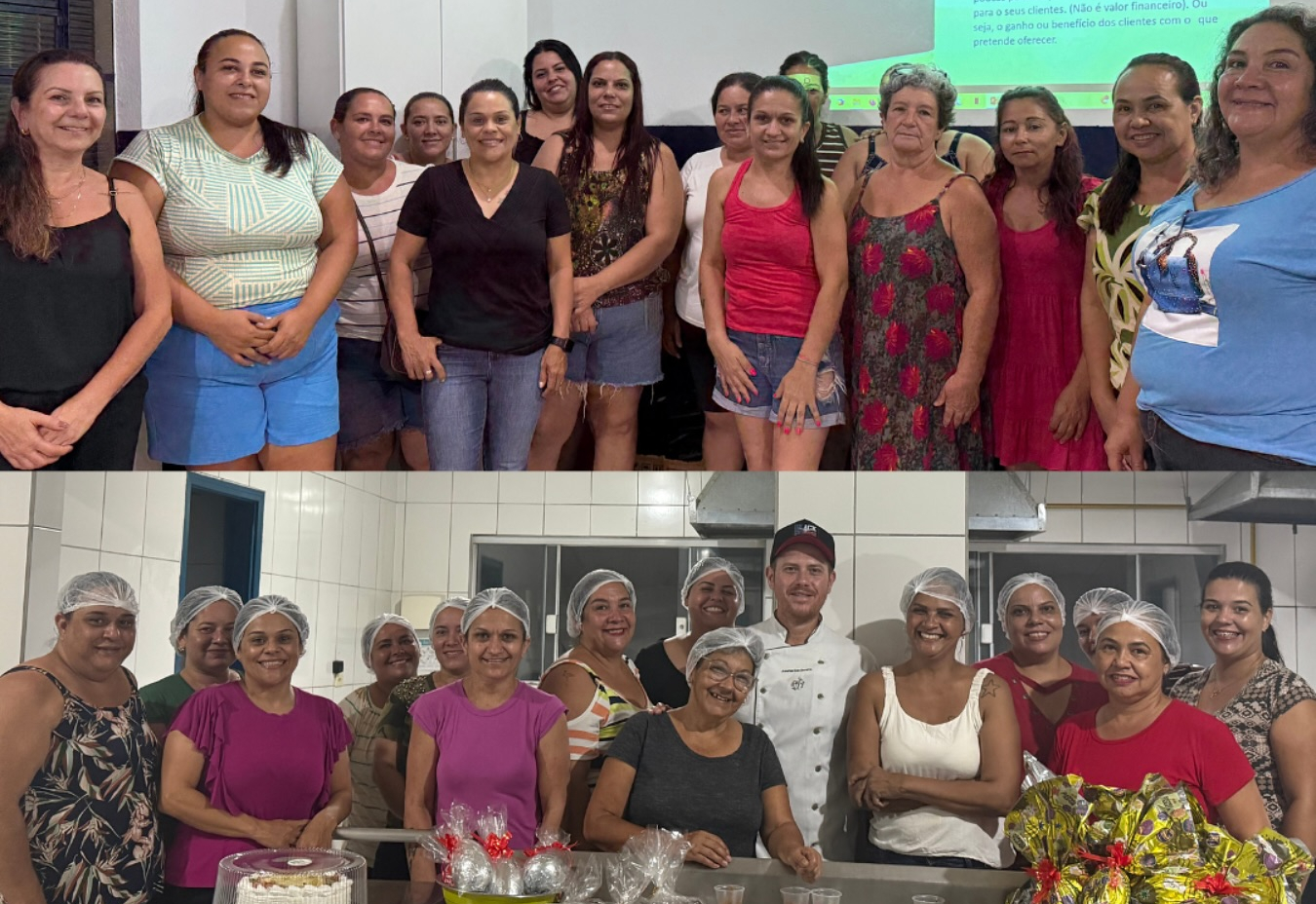 Curso de Fabricação de Ovos de Páscoa e Bombons Concluído com Sucesso!