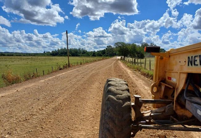 As manutenções das estradas rurais não param!