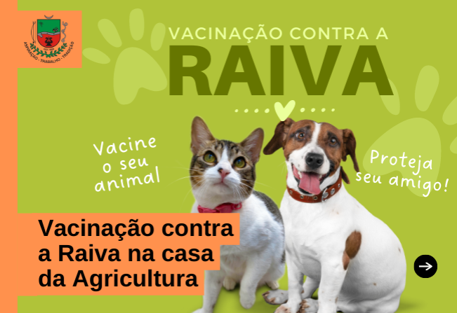 Vacinação contra a Raiva