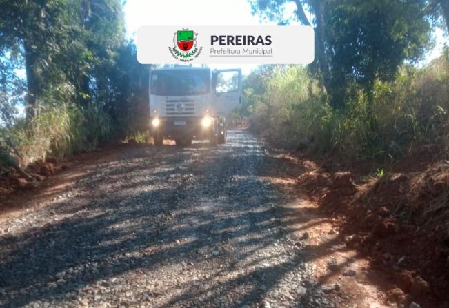 As manutenções nas estradas rurais continuam!