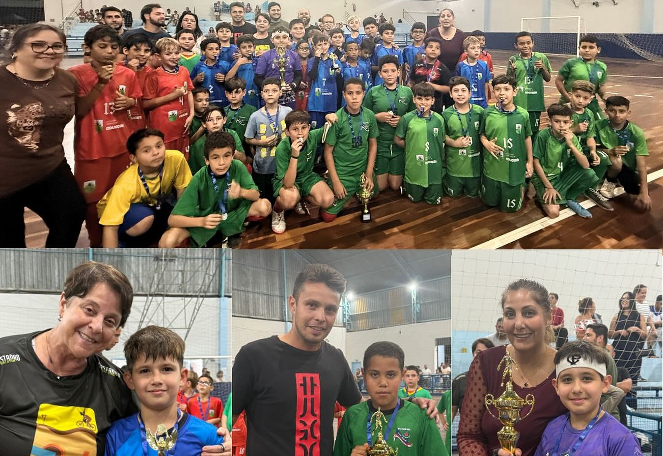 Alunos das escolas municipais brilham na final da Copa Interclasses