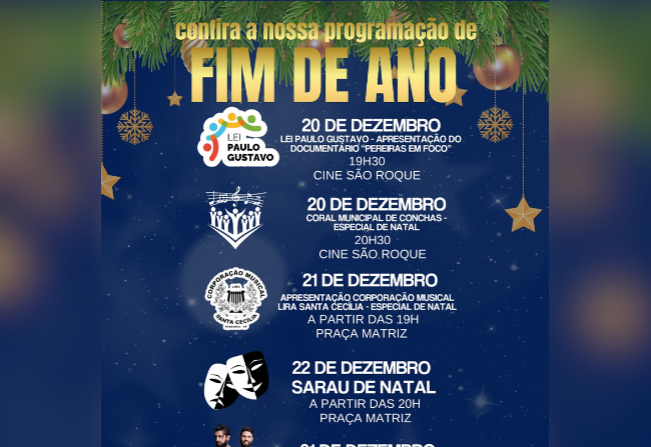 Programação Especial de Fim de Ano