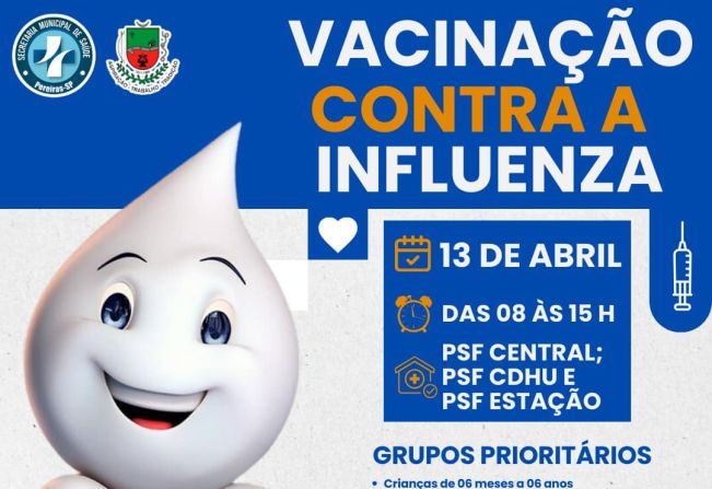 Campanha de vacinação contra Influenza