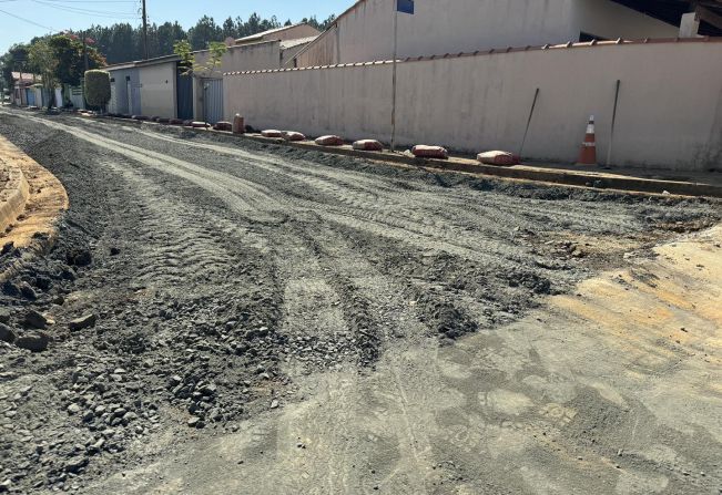 Recape na rua Maria Cecília da Silva - Bairro São Benedito!