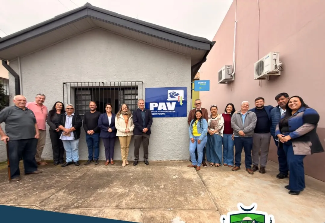 Prefeitura de Pereiras inaugura Posto de Atendimento Virtual da Receita Federal