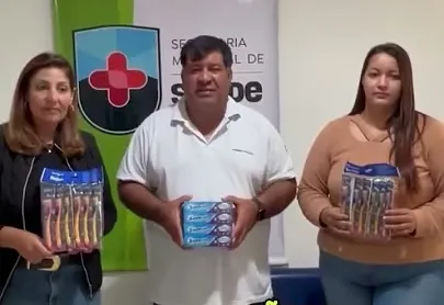 Ação nas escolas reforça cuidados com a saúde bucal dos alunos