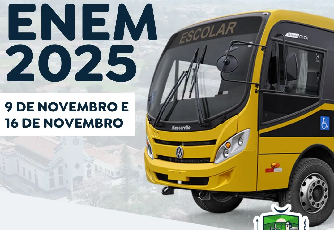Garanta seu transporte para o ENEM 2025.