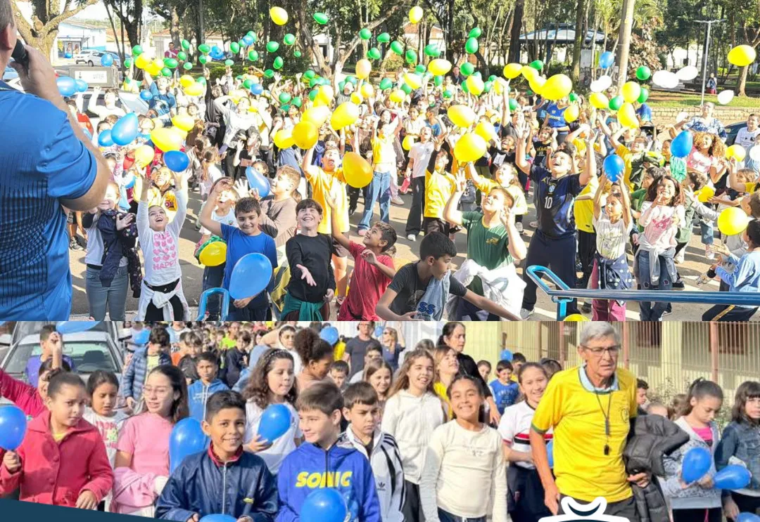 Escolas municipais participam de atividades do Dia do Desafio em Pereiras