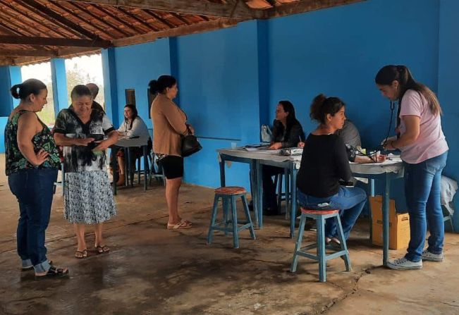 Ação concluída no bairro Rio da Várzea