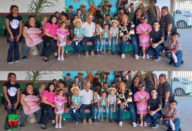 Arraiá do Projeto Espaço Amigo!