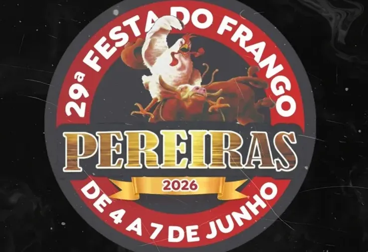 Festa do Frango de Pereiras 2026 terá shows entre os dias 4 e 7 de junho