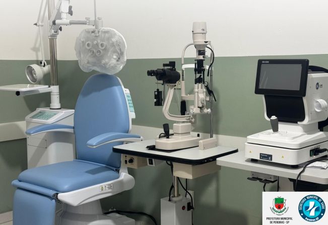 Sala de Atendimento Oftalmológico Pronta!