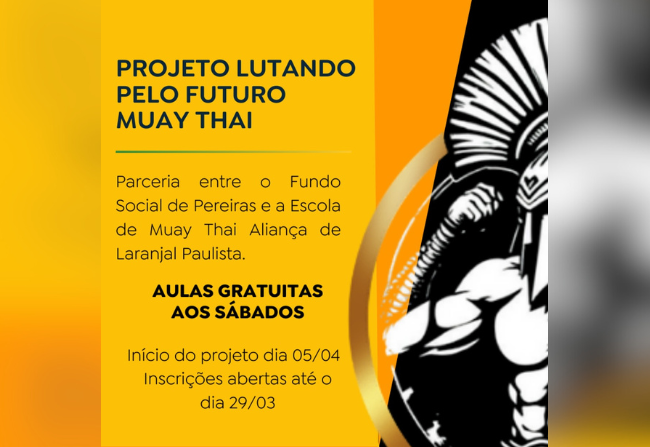Projeto Lutando pelo Futuro - Muay Thai
