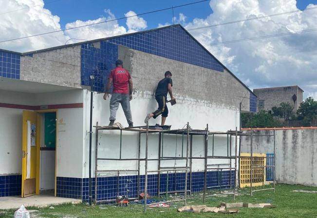 Revitalização da escola Emeb Professora Lourdes De Moraes Toledo
