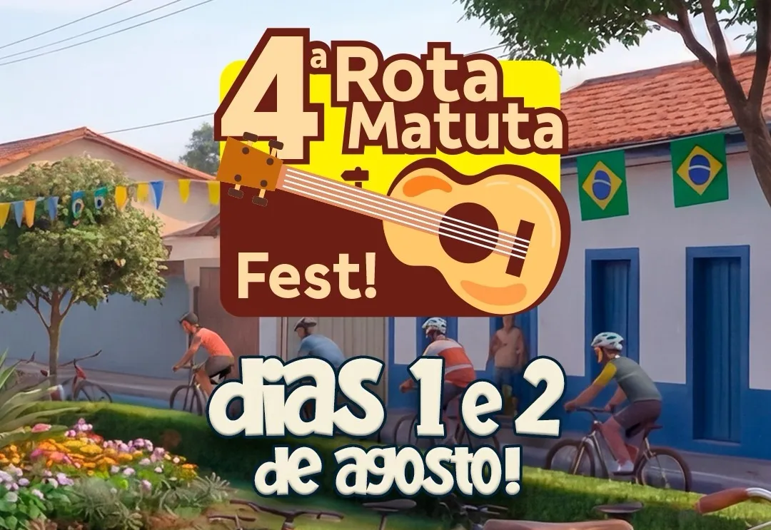 Pereiras receberá a 4ª edição da Rota Matuta Fest nos dias 1 e 2 de agosto